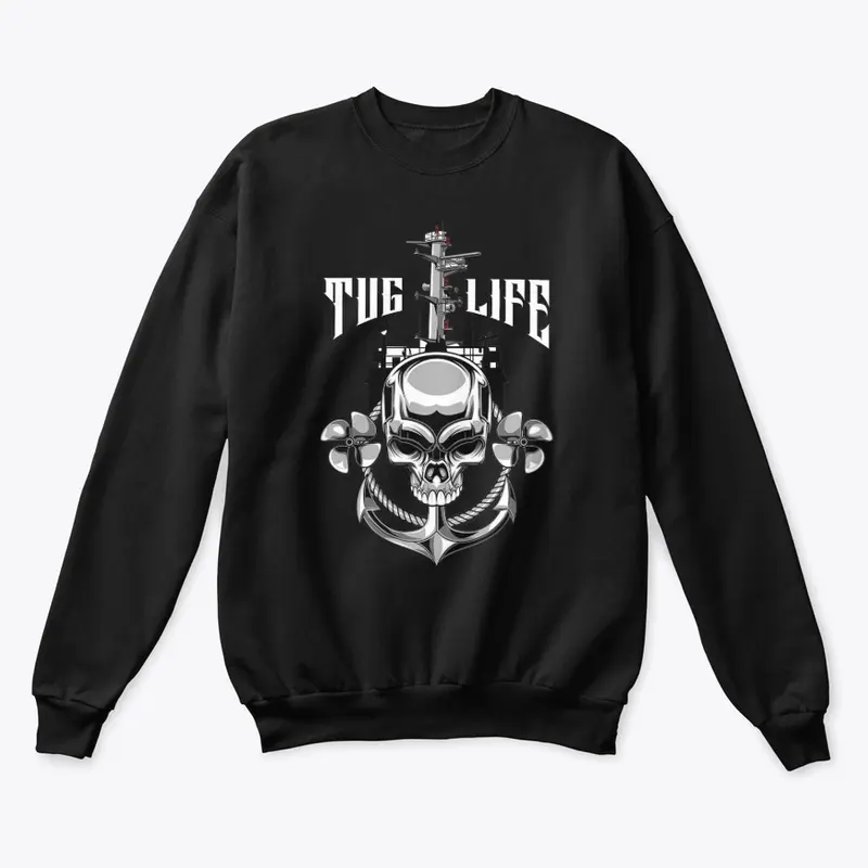 Tug Life skull black