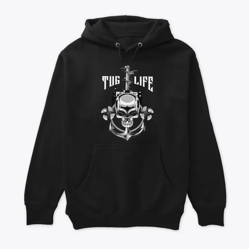 Tug Life skull black