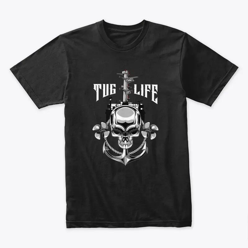 Tug Life skull black